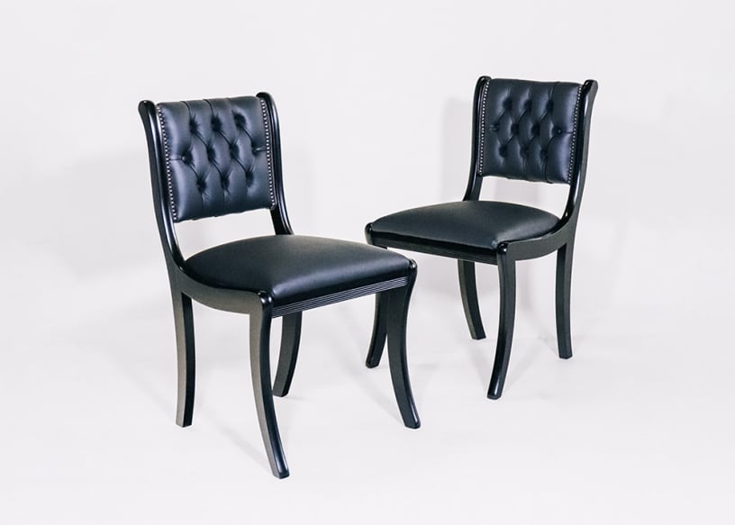 Chesterfield Esszimmer Stühle