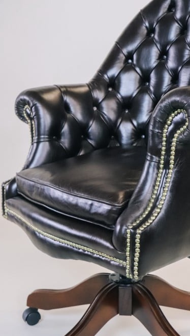 Chesterfield Bürostühle Closeup